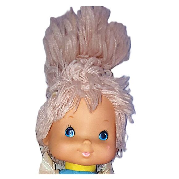 14" Vintage 1983 Rainbow Bright "Tickled Pink" Baby Doll Stuffy #2 - Picture 5 of 12